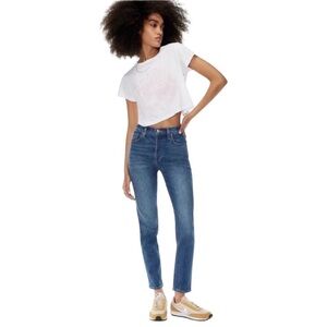 ARITZIA Denim Forum The Yoko High Rise Slim Jean Size 24 Organic Cotton